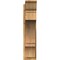 Ekena Millwork Balboa Rough Sawn Traditional Outlooker, Western Red Cedar, 8"W x 30"D x 34"H OUT08X30X34BOA01RWR - alternate 2